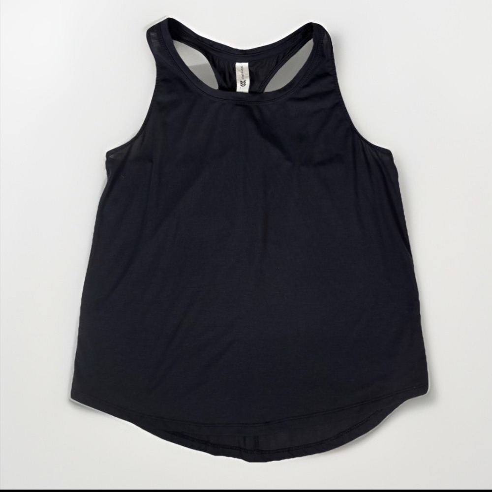 All In Motion Racerback Tank Top‎ Womens Small Black Workout Running Athleisure